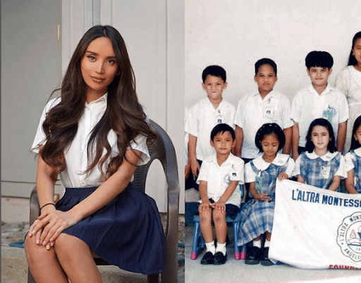 photo of Enriquez as a girl vs. a boy