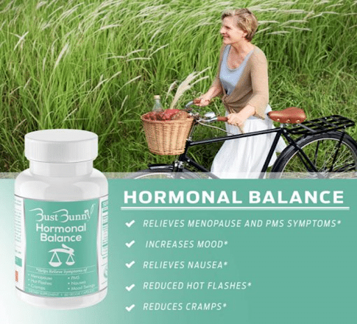 graphic detailing Hormonal Balance benefits